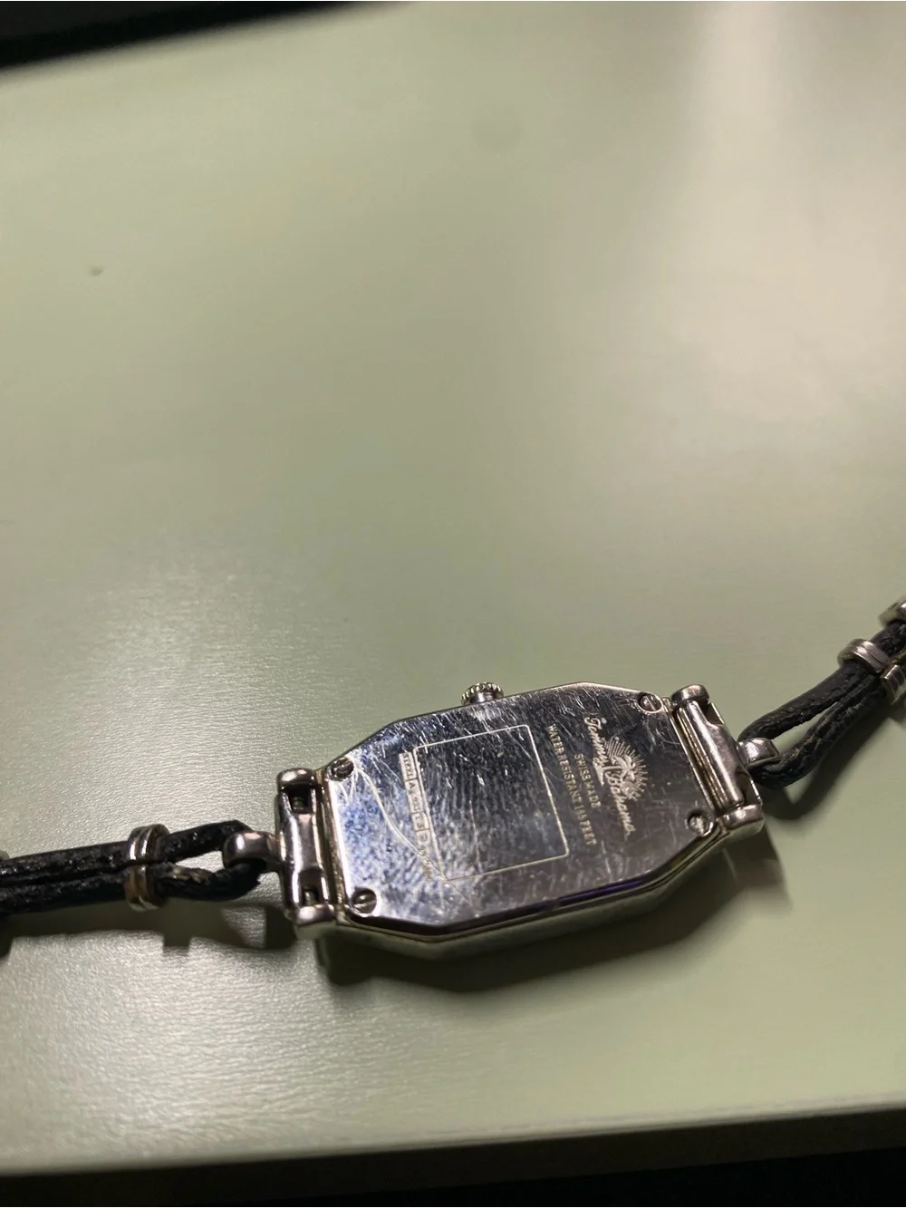 Sterling silver Tommy Bahama Watch with Blue Dial